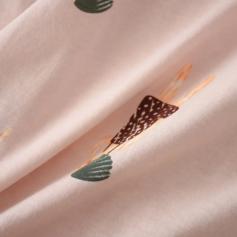 Korean Style Women Summer Sleep Dress Round-Neck Ladies Soft Cotton Nightgown Cute Cartoon Little Girl Printed Female Homewear
Korean Style Women Summer Sleep Dress Round-Neck Ladies Soft Cotton Nightgown Cute Cartoon Little Girl Printed Female Homewear