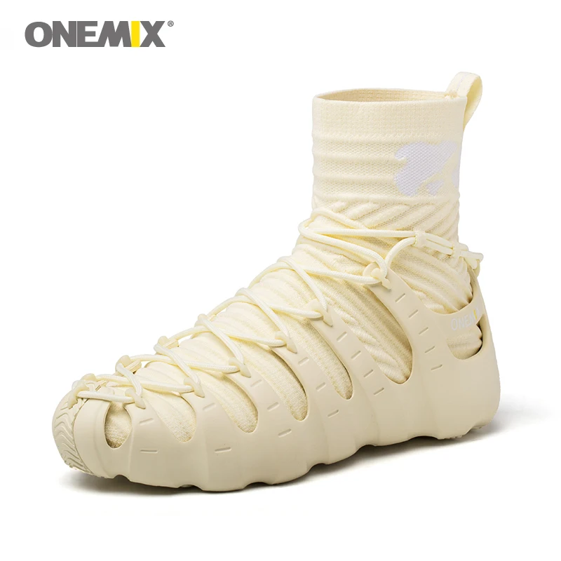 ONEMIX Gladiator Shoes for Men Walking shoes Outdoor Women Trekking Shoes no Glue Sneakers Sporty Woman Sneakers Black Shoes
ONEMIX Gladiator Shoes for Men Walking shoes Outdoor Women Trekking Shoes no Glue Sneakers Sporty Woman Sneakers Black Shoes