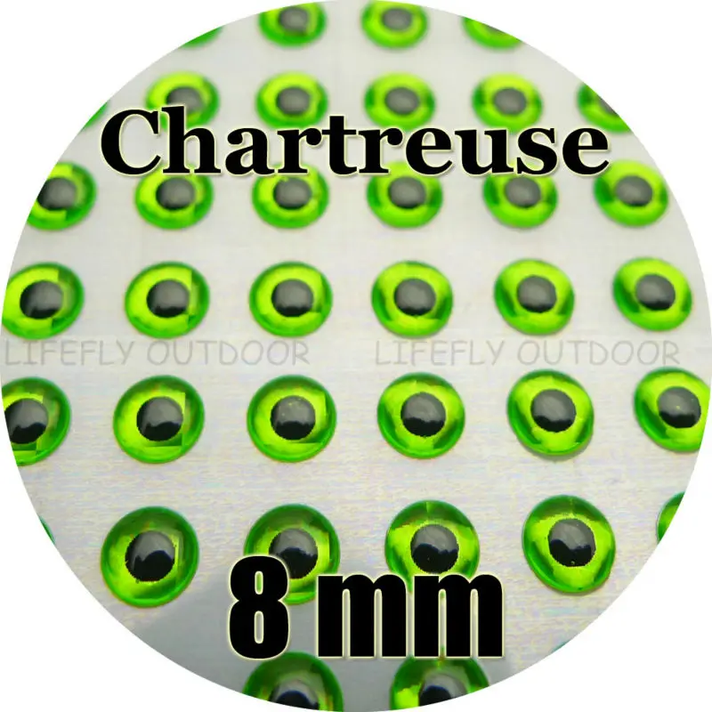 8 мм 3D Chartreuse/оптовая продажа, 600 мягкие формованные 3D голографические глаза рыб, завязывание мухи, джиг, изготовление приманки, ремесло
8 мм 3D Chartreuse/оптовая продажа, 600 мягкие формованные 3D голографические глаза рыб, завязывание мухи, джиг, изготовление приманки, ремесло