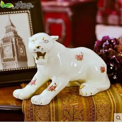 ceramic Leopard home decor crafts room decoration ceramic kawaii ornament porcelain statues animal Panthera pardus decoration
ceramic Leopard home decor crafts room decoration ceramic kawaii ornament porcelain statues animal Panthera pardus decoration