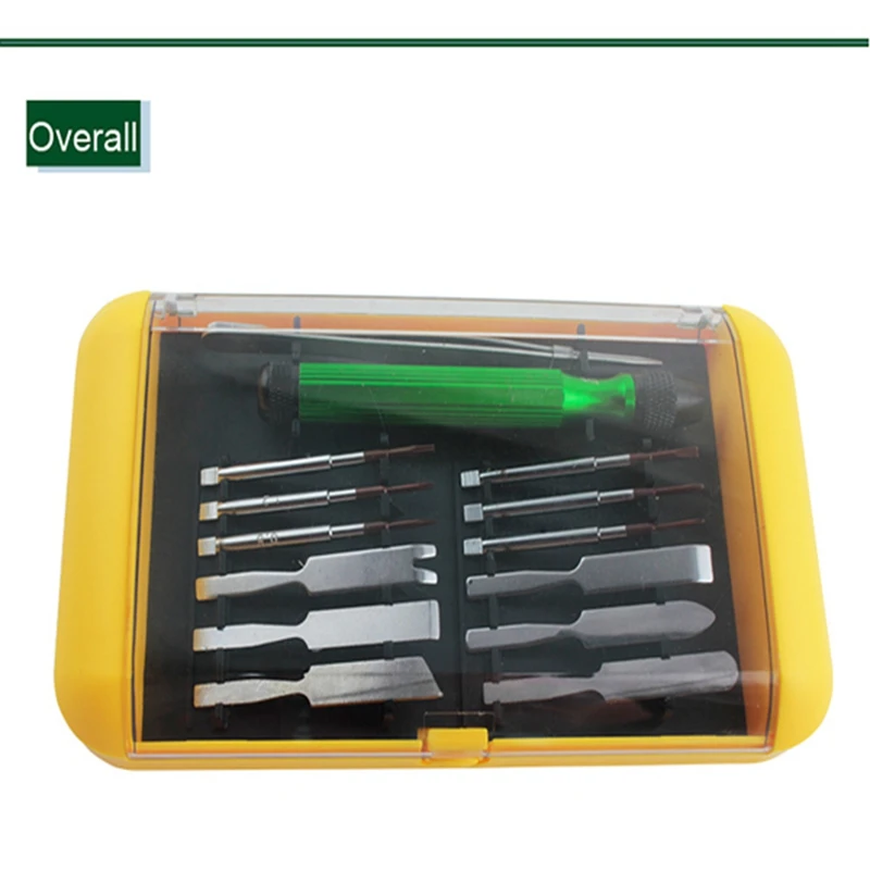 14in1 Universal Phone Repair Opening Tool Kit for Samsung iPhone Spudger Disassemble Tool Kit With Magnetic BEST Brand
14in1 Universal Phone Repair Opening Tool Kit for Samsung iPhone Spudger Disassemble Tool Kit With Magnetic BEST Brand