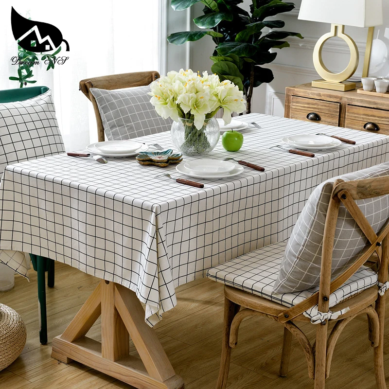 Dream NS Home Tablecloth Cotton Canvas Home Decorative Plaid Tablecloth Dining Table Cover For Tablecloth Home Decor
Dream NS Home Tablecloth Cotton Canvas Home Decorative Plaid Tablecloth Dining Table Cover For Tablecloth Home Decor