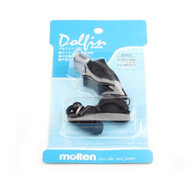 12pcs New Molten Soccer Referee Whistle Dolphin Referee Whistles for Basketball Football Apito Outdoor Survival Dropshipping
12pcs New Molten Soccer Referee Whistle Dolphin Referee Whistles for Basketball Football Apito Outdoor Survival Dropshipping