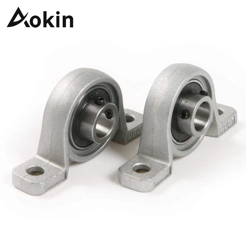 Aokin 2pcs Zinc Alloy Diameter 8mm 10mm 12mm Bore Ball Bearing Pillow Block Mounted Support Kp08 Kp000 Kp001 KP002 Pillow Block
Aokin 2pcs Zinc Alloy Diameter 8mm 10mm 12mm Bore Ball Bearing Pillow Block Mounted Support Kp08 Kp000 Kp001 KP002 Pillow Block