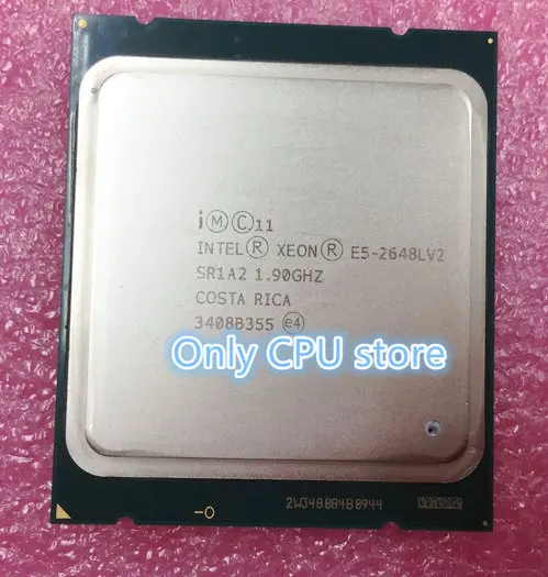Процессор Intel Xeon Φ CPU SR1A2 1 90 ГГц 10 Core 25M LGA2011 E5 2648LV2 2648L V2|Процессоры| |