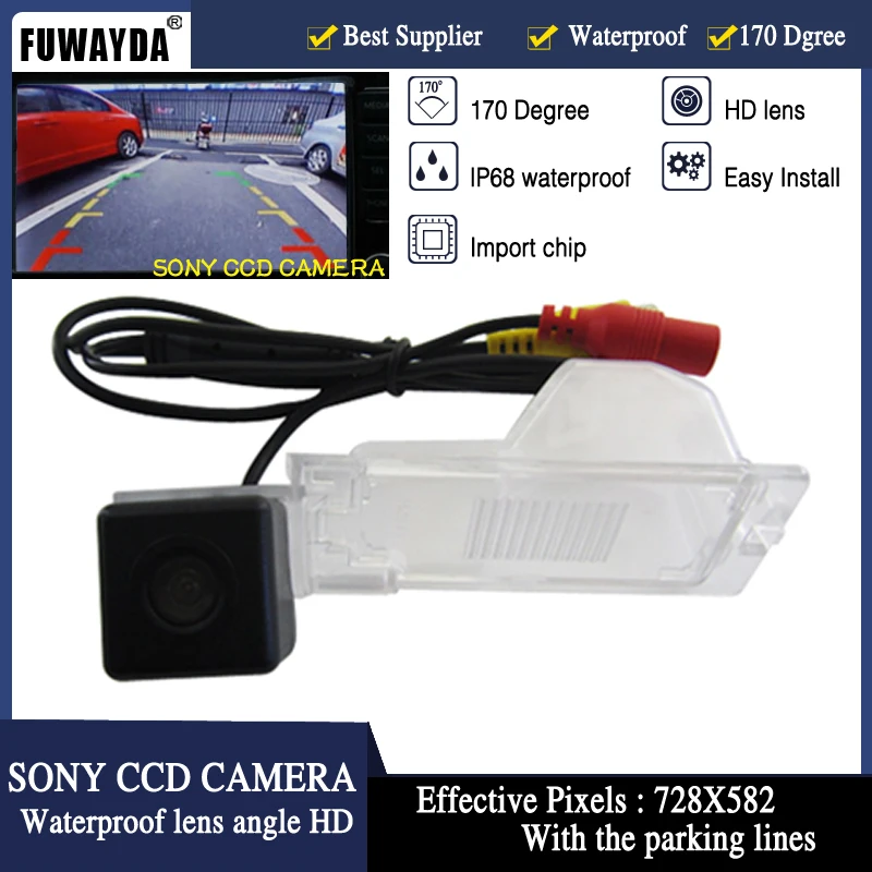 FUWAYDA Free Shipping SONY CCD Chip Car Rear View Reverse Mirror Image Guide Line CAMERA for Ford Edge Escape Mercury Mariner
FUWAYDA Free Shipping SONY CCD Chip Car Rear View Reverse Mirror Image Guide Line CAMERA for Ford Edge Escape Mercury Mariner