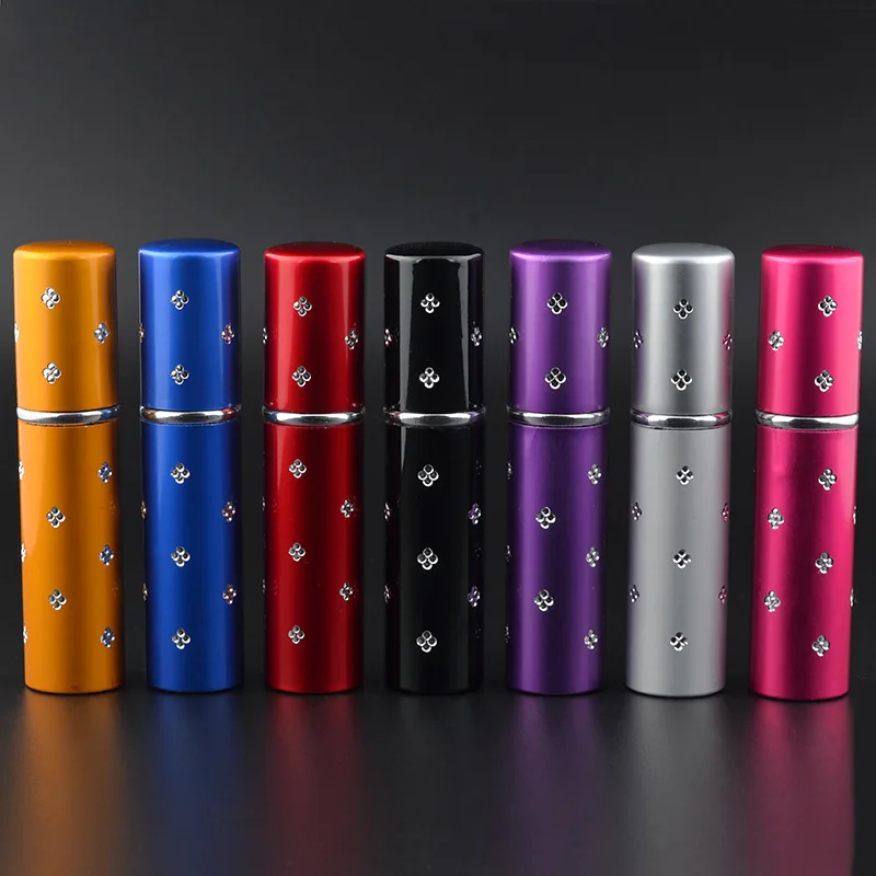 5 Pieces 5ml Refillable Portable Mini perfume bottle &Traveler Aluminum Spray Atomizer Empty Parfum Bottle
5 Pieces 5ml Refillable Portable Mini perfume bottle &Traveler Aluminum Spray Atomizer Empty Parfum Bottle