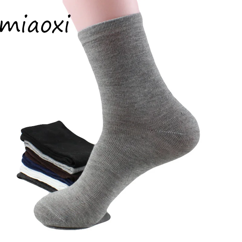 Miaoxi 3 Pairs / Lot New Fashion Men's Sock High Quality Solid Autumn Warm Black Socks For Men Business White Sock Top Sale
Miaoxi 3 Pairs / Lot New Fashion Men's Sock High Quality Solid Autumn Warm Black Socks For Men Business White Sock Top Sale