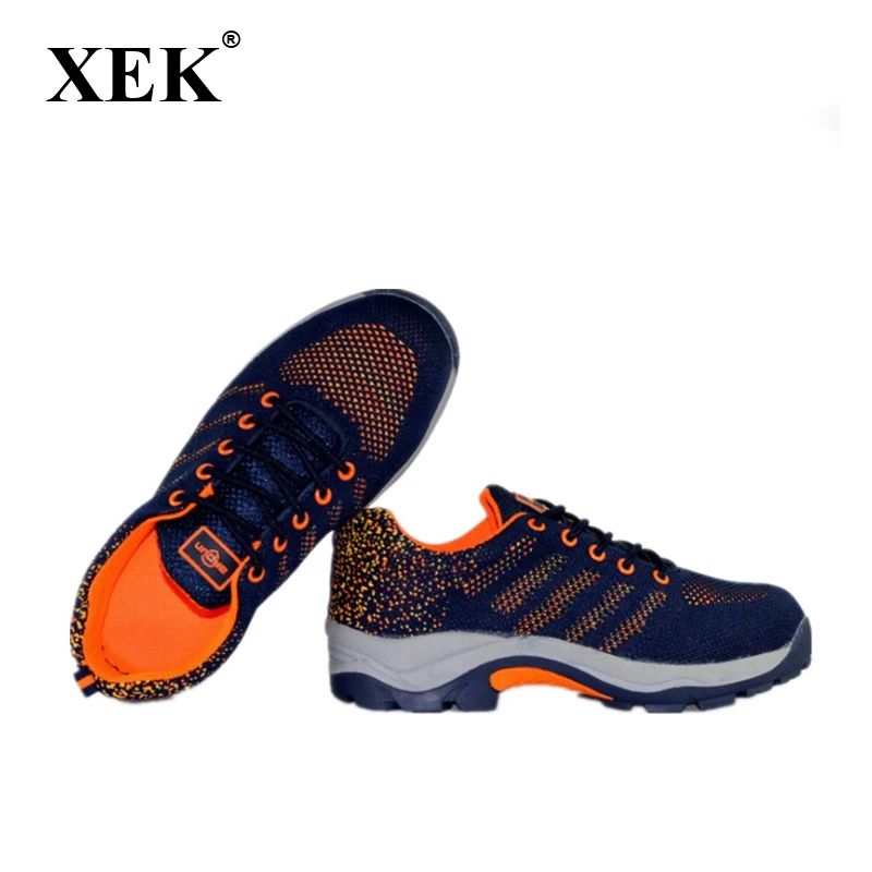 XEK Men Fashion Large Size Breathable Mesh Steel Toe Caps Work Safety Summer Shoes Non-slip Platform Tooling Boots wyq05
XEK Men Fashion Large Size Breathable Mesh Steel Toe Caps Work Safety Summer Shoes Non-slip Platform Tooling Boots wyq05