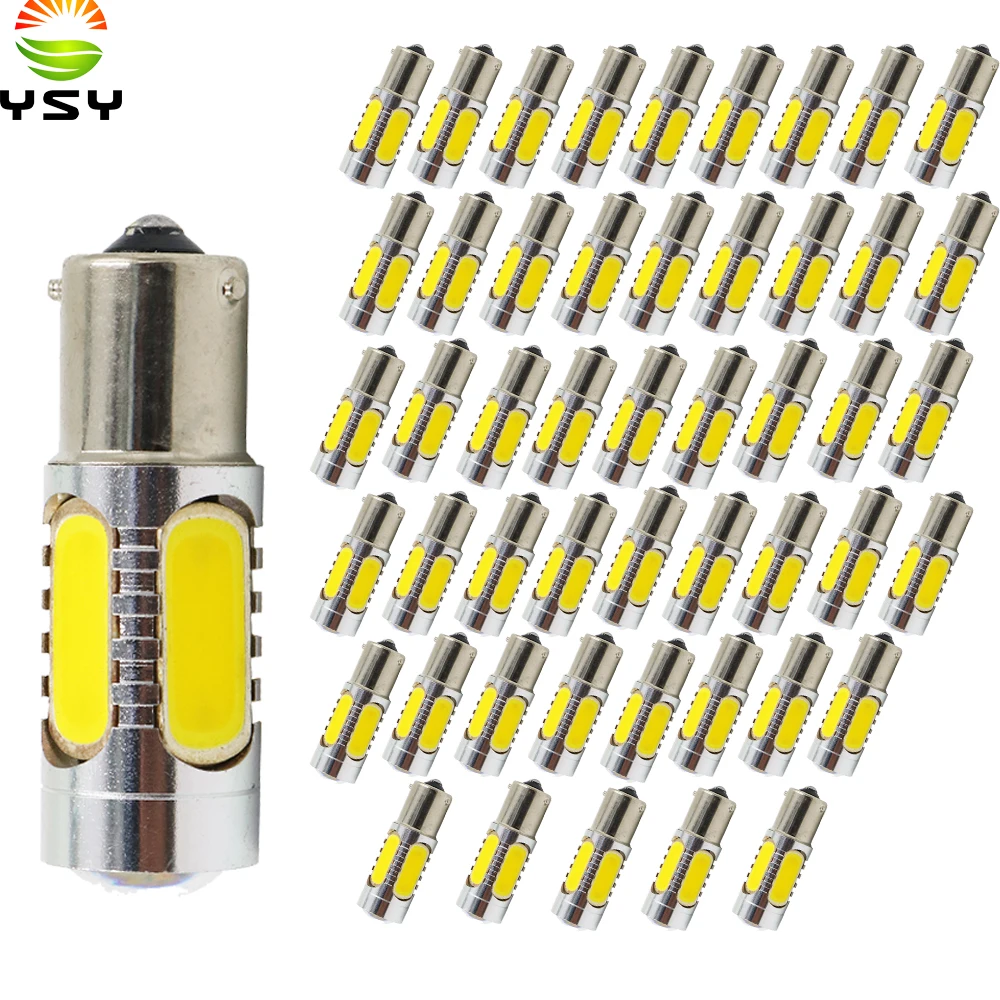 YSY 50PCS BA15S BAU15S 7.5W High Power S25 P21W 1156 COB Car LED Lamp 12V XENON Light Tail Brake Fog Turn Signal Bulbs Amber
YSY 50PCS BA15S BAU15S 7.5W High Power S25 P21W 1156 COB Car LED Lamp 12V XENON Light Tail Brake Fog Turn Signal Bulbs Amber
