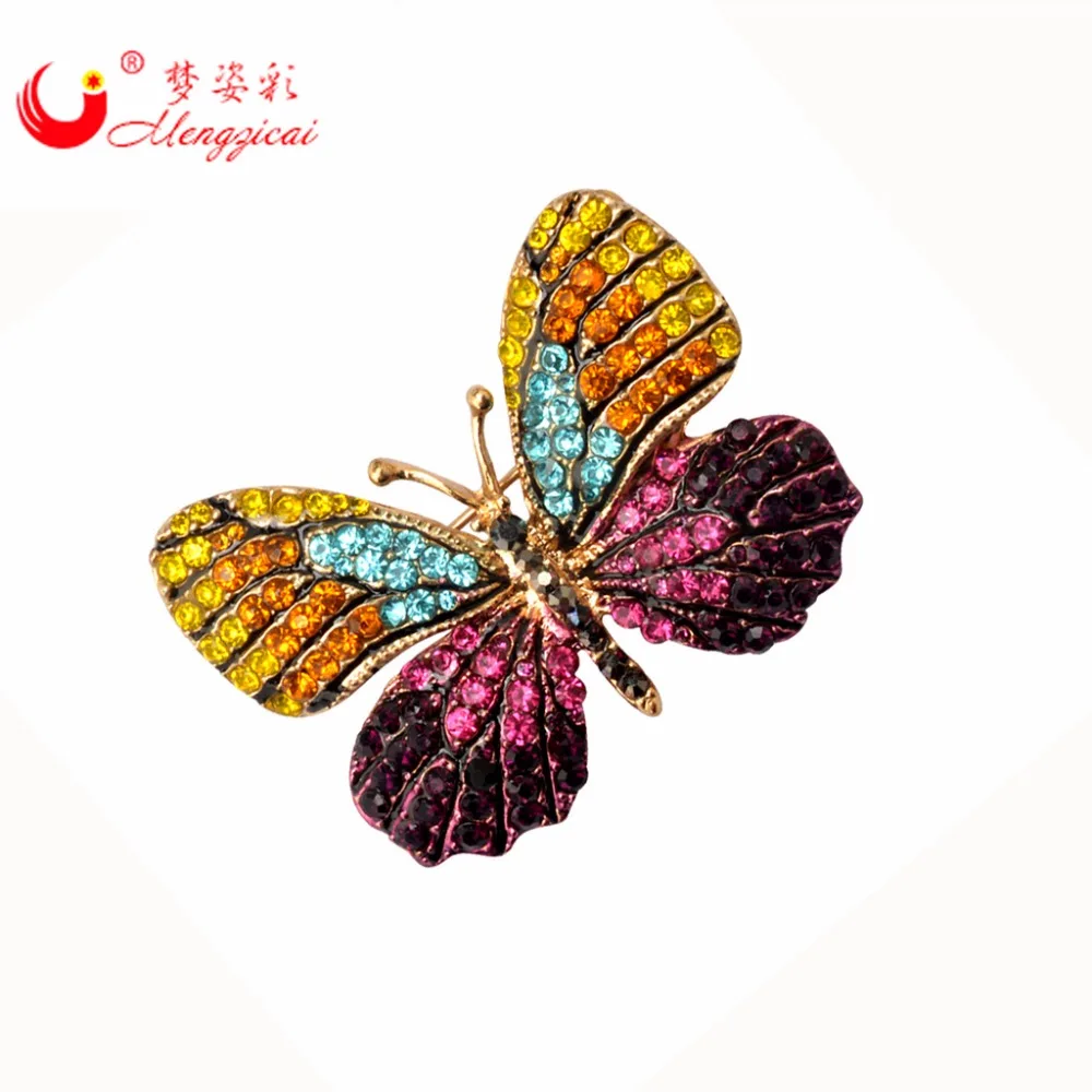 Sparkling Luxury Colorful Butterfly Brooches Pins Mujer Strass Rhinestone Brosh Brosche Women Dress Wedding Bridal Brooch Pin
Sparkling Luxury Colorful Butterfly Brooches Pins Mujer Strass Rhinestone Brosh Brosche Women Dress Wedding Bridal Brooch Pin