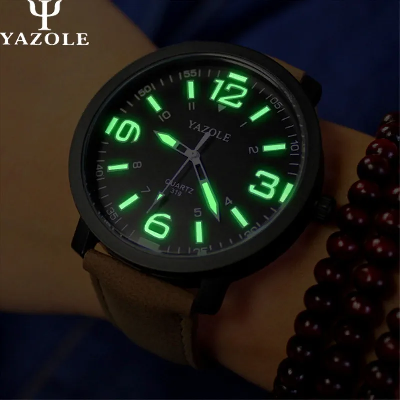 YAZOLE Ceasuri Watches Men Watch Top Brand Luxury Hodinky Male Clock Fashion Men Leather Analog Quartz Clock Erkek Kol Saat
YAZOLE Ceasuri Watches Men Watch Top Brand Luxury Hodinky Male Clock Fashion Men Leather Analog Quartz Clock Erkek Kol Saat