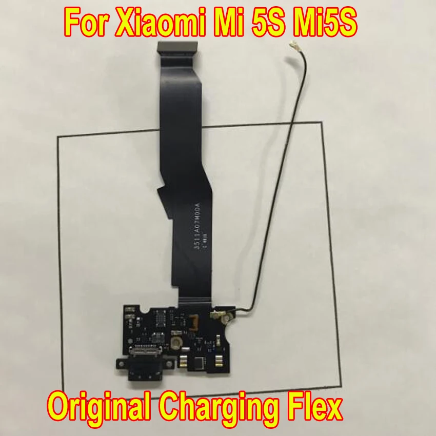 Фото 100% оригинальный разъем Micro Dock для Xiaomi Mi 5S MI5S M5S USB порт зарядного устройства(China)