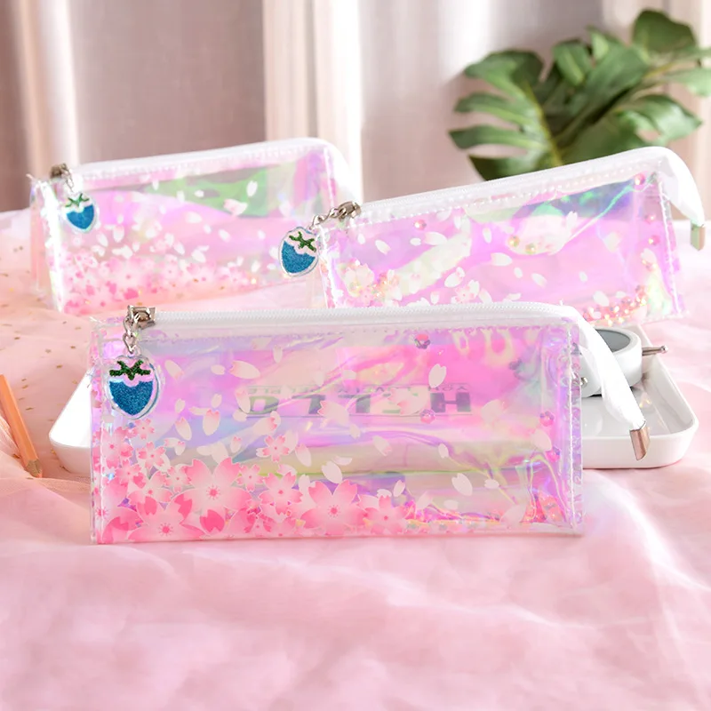20pcs/set Cherry Kawaii Pencil Case School Pencil Case for Girls Boys Laser sequins Pen Box Stationery Bag School Supplies
20pcs/set Cherry Kawaii Pencil Case School Pencil Case for Girls Boys Laser sequins Pen Box Stationery Bag School Supplies