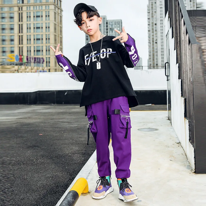 Children Hip Hop Clothing Sweatshirt Top Running Shirt Casual Pants for Girls Boys Dance Costumes Ballroom Dancing Clothes Wear
Children Hip Hop Clothing Sweatshirt Top Running Shirt Casual Pants for Girls Boys Dance Costumes Ballroom Dancing Clothes Wear