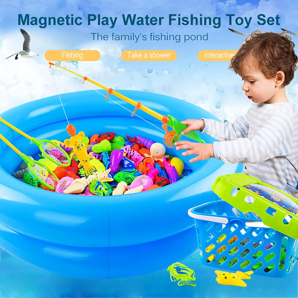 Children Magnetic Fishing Toy Rod Net Child Play Fish Pool Goods Games Bath Outdoor Toys for Boys Boy Kids Girls Bathing Game
Children Magnetic Fishing Toy Rod Net Child Play Fish Pool Goods Games Bath Outdoor Toys for Boys Boy Kids Girls Bathing Game