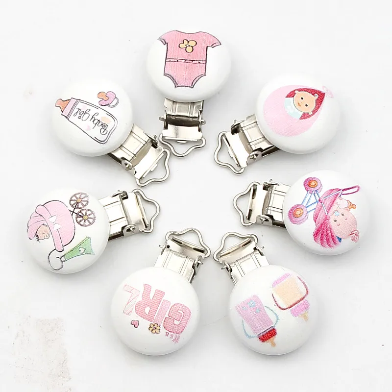 10Pcs/Lot Children's toys series Pattern Safe Wooden Baby Pacifier Clips Fit Soother Clasps Metal Holders Baby Clips Product
10Pcs/Lot Children's toys series Pattern Safe Wooden Baby Pacifier Clips Fit Soother Clasps Metal Holders Baby Clips Product