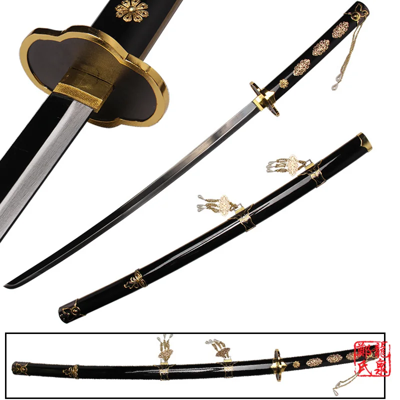 Length Touken Ranbu Online Swords-Real Steel Blade Tsurumaru Kuninaga-Tachi Katanas Japanese uchigatana No Sharp Decoration
Length Touken Ranbu Online Swords-Real Steel Blade Tsurumaru Kuninaga-Tachi Katanas Japanese uchigatana No Sharp Decoration