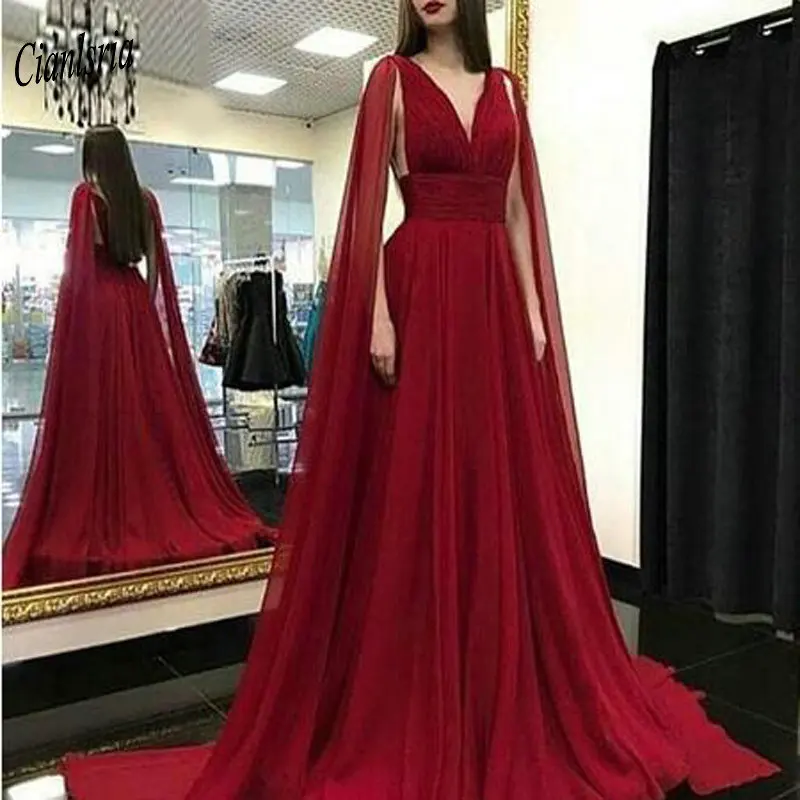 Burgundy Chiffon V-Neck Evening Dress With Ribbons Pleat Sleeveless Dubai Arabic Formal Evening Party Dresses Robe De Soiree
Burgundy Chiffon V-Neck Evening Dress With Ribbons Pleat Sleeveless Dubai Arabic Formal Evening Party Dresses Robe De Soiree