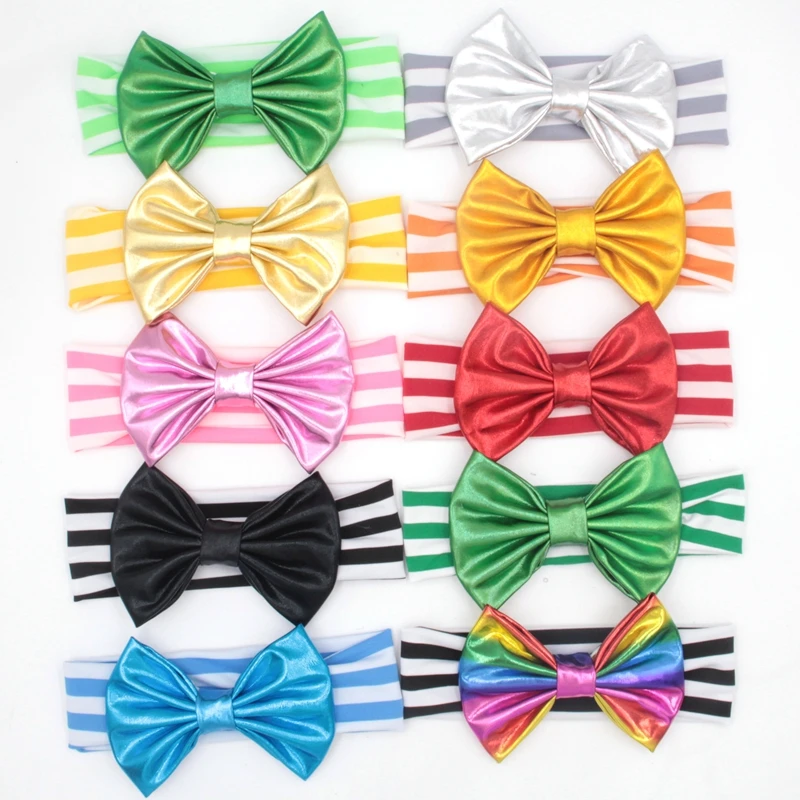 2pcs/lot 5'' Metail Bow Elastic Headband For Girls Headwrap Hair Band Girls DIY Hair Accessories Headwear
2pcs/lot 5'' Metail Bow Elastic Headband For Girls Headwrap Hair Band Girls DIY Hair Accessories Headwear