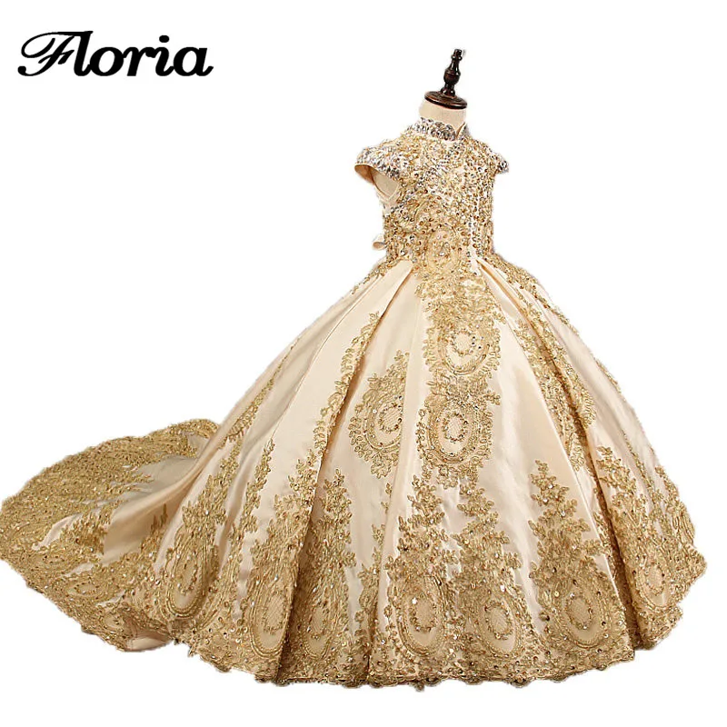 Vestido daminha, золотые Платья с цветочным узором для девочек на свадьбу, детское вечернее Длинные бальные платья, пышные платья со шлейфом для маленьких девочек
Vestido daminha, золотые Платья с цветочным узором для девочек на свадьбу, детское вечернее Длинные бальные платья, пышные платья со шлейфом для маленьких девочек