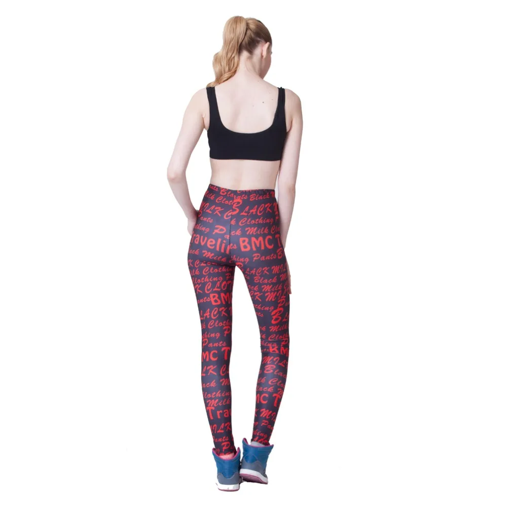 Elastic Casual Pants 3D Digital Printing English alphabet Pattern Women Leggings 7 sizes Fitness Clothing Free Shipping
Elastic Casual Pants 3D Digital Printing English alphabet Pattern Women Leggings 7 sizes Fitness Clothing Free Shipping
