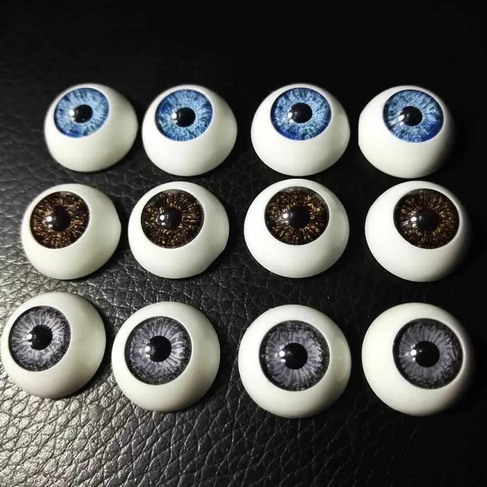 12pcs(6pairs) 16mm Doll Eyeballs Half Round Acrylic Eyes for DIY Doll Bear Crafts Mix Color Plastic Doll EyeBall Doll Toy Parts
12pcs(6pairs) 16mm Doll Eyeballs Half Round Acrylic Eyes for DIY Doll Bear Crafts Mix Color Plastic Doll EyeBall Doll Toy Parts