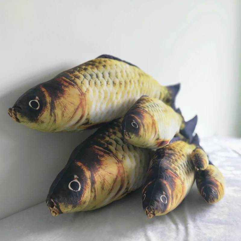 Creative simulation of carp pillow doll, crucian carp plush toy, girl doll, salted fish doll, Valentine's Day gift
Creative simulation of carp pillow doll, crucian carp plush toy, girl doll, salted fish doll, Valentine's Day gift