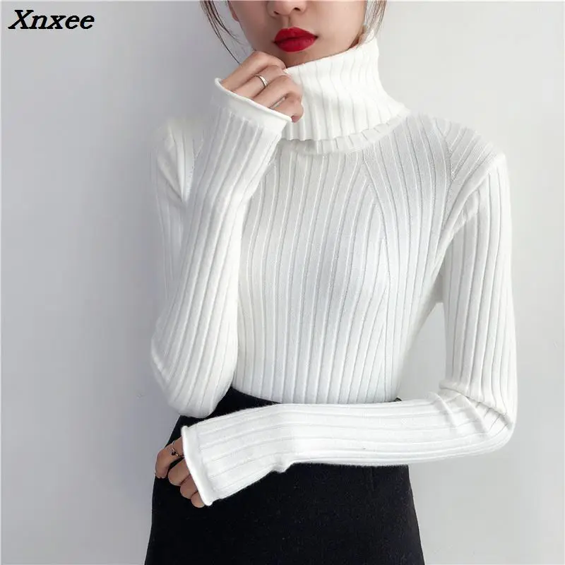 Xnxee real autumn winter new 2018 gloves cuffs self-cultivation shirt women fashion sweater
Xnxee real autumn winter new 2018 gloves cuffs self-cultivation shirt women fashion sweater