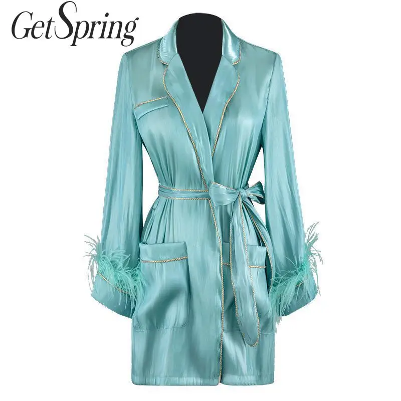 GetSpring Women Coat Long Sleeve Lace Up Women Jackets Feathers Large Pockets Patchwork Long Coat All Match Womens Jackets Coats
GetSpring Women Coat Long Sleeve Lace Up Women Jackets Feathers Large Pockets Patchwork Long Coat All Match Womens Jackets Coats