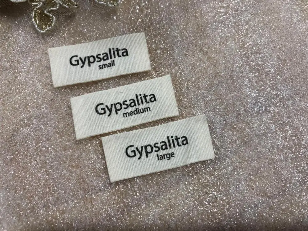 Customized clothing labels printed Cotton Label Sewing Fabric printed cotton tags custom kids garment labels
Customized clothing labels printed Cotton Label Sewing Fabric printed cotton tags custom kids garment labels