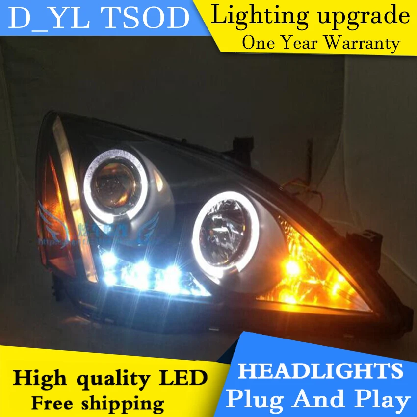 Car Styling for Honda accord Headlights 2003-07 accord LED Headlight DRL Bi Xenon Lens High Low Beam Parking HID Fog Lamp
Car Styling for Honda accord Headlights 2003-07 accord LED Headlight DRL Bi Xenon Lens High Low Beam Parking HID Fog Lamp