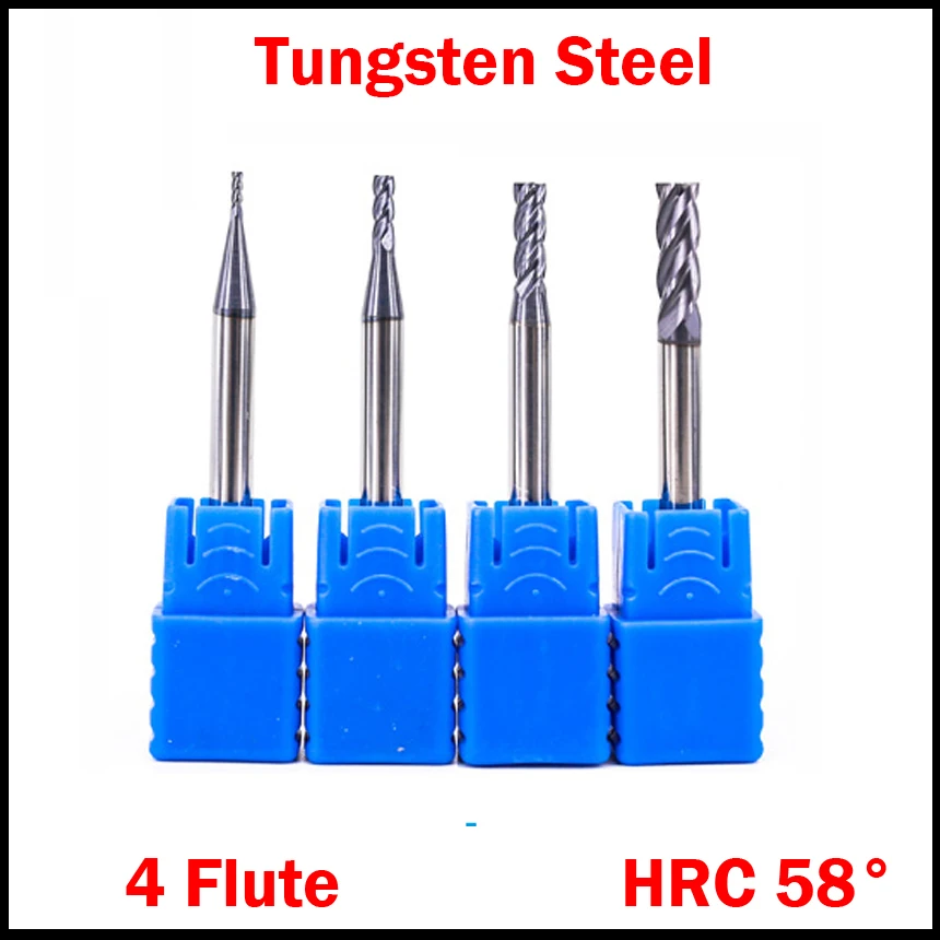 5mm Cutting Edge Diamter R0.5 HRC58 4 Flute Solid Carbide CNC Router Tool R Corner Rounding End Mill Milling Cutter
5mm Cutting Edge Diamter R0.5 HRC58 4 Flute Solid Carbide CNC Router Tool R Corner Rounding End Mill Milling Cutter