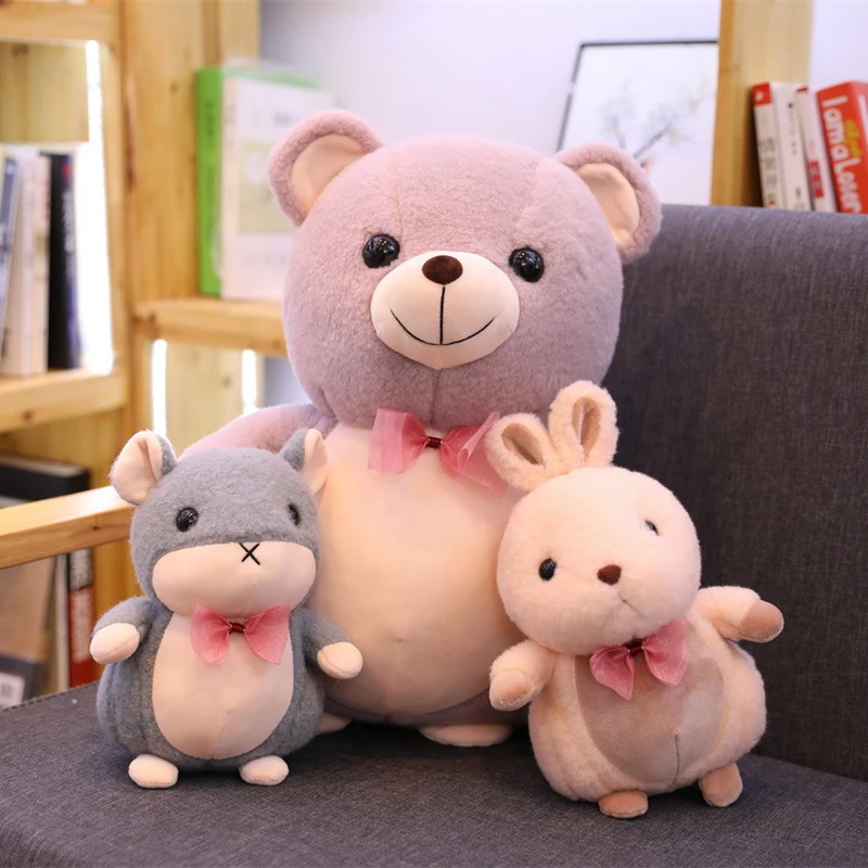 1pc 22/50CM Hot Sale Super Soft Rabbit & Bear Stuffed Cotton Plush Toys Kids Lovely Animal Hamster Dolls Baby Children Gifts
1pc 22/50CM Hot Sale Super Soft Rabbit & Bear Stuffed Cotton Plush Toys Kids Lovely Animal Hamster Dolls Baby Children Gifts