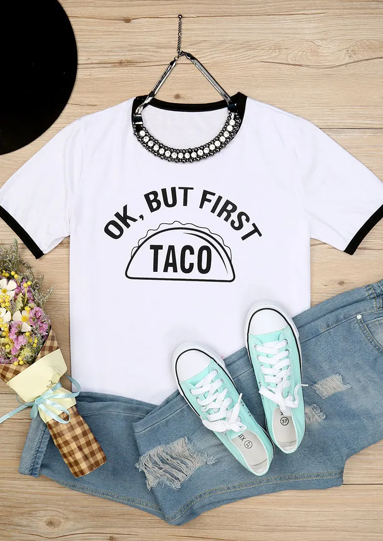 OK But First Taco Футболка, черные красивые женские модные топы, гранж tumblr футболки, эстетические футболки, винтажные kawaii рубашки
OK But First Taco Футболка, черные красивые женские модные топы, гранж tumblr футболки, эстетические футболки, винтажные kawaii рубашки
