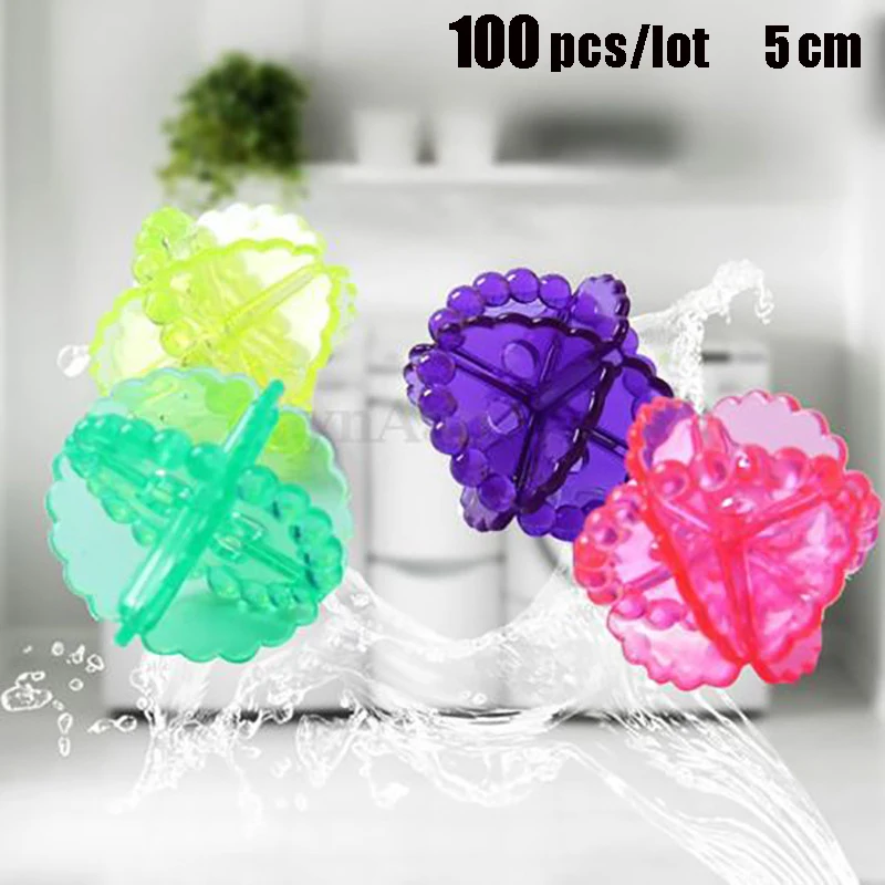 

100 Pcs/lot Home High-quality Washing Machine Ball Wash Laundry Dryer Fabric Soften Helper Cleaner