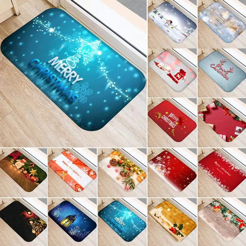 60*40cm Christmas Door Mat Carpet Room Anti Slip non-slip Kitchen bathroom Pad Door Area Rug floor Mat
60*40cm Christmas Door Mat Carpet Room Anti Slip non-slip Kitchen bathroom Pad Door Area Rug floor Mat