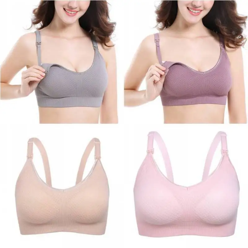 Women Pregnant Nursing Bra Maternity Clothings Square Breathable Open Buckle High Elastic Maternal Breastfeeding Underwear
Women Pregnant Nursing Bra Maternity Clothings Square Breathable Open Buckle High Elastic Maternal Breastfeeding Underwear