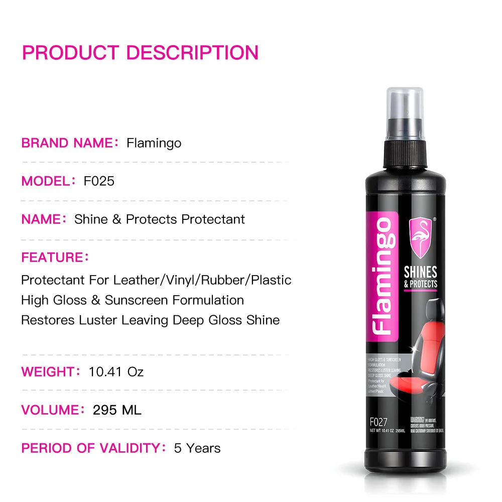 295ml Car Leather Protectant Protects Shines Polish Care Plastic Rubber Vinyl Interior Seats Cleaner Care Restores 10.41 OZ
295ml Car Leather Protectant Protects Shines Polish Care Plastic Rubber Vinyl Interior Seats Cleaner Care Restores 10.41 OZ