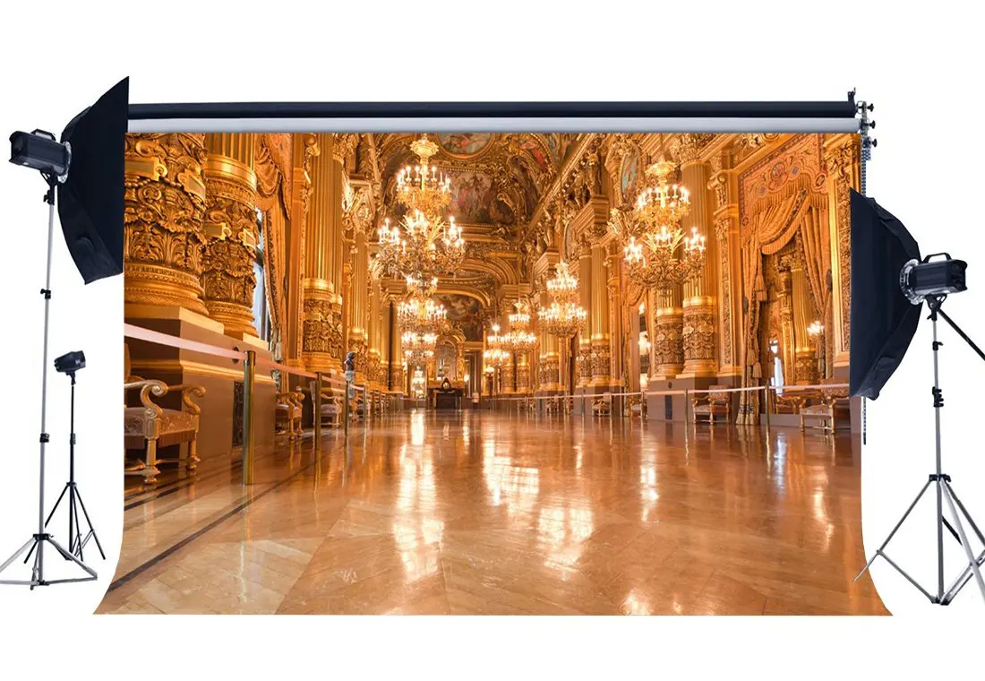 Luxurious Palace Backdrop Elegant European Golden Castle Backdrops Chandelier European Interior Photography Background
Luxurious Palace Backdrop Elegant European Golden Castle Backdrops Chandelier European Interior Photography Background