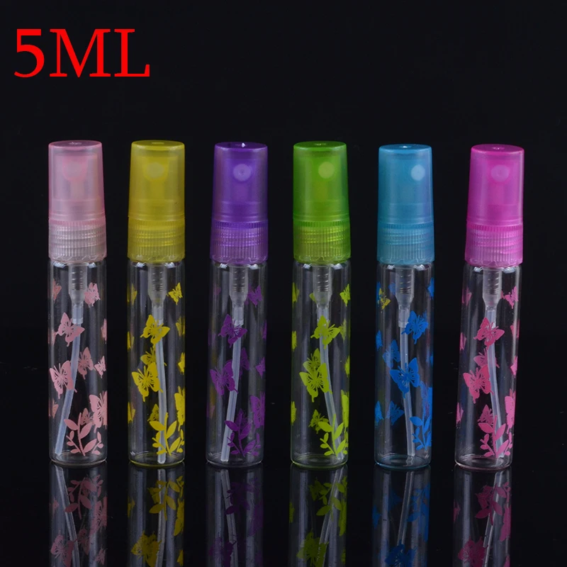 MUB - 5ML (100Pieces/Lot) Portable Glass Perfume Atomizer Bottle With Plastic Spray Mini Parfum Refill Bottle
MUB - 5ML (100Pieces/Lot) Portable Glass Perfume Atomizer Bottle With Plastic Spray Mini Parfum Refill Bottle