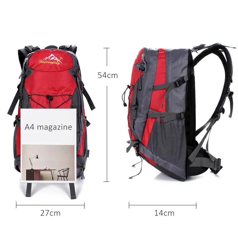 Hot Waterproof Outdoor Sports Bag 40L Mountaineering Backpacks Functional Men Women Bag Bolsas Femininas Hiking Traveling Bag
Hot Waterproof Outdoor Sports Bag 40L Mountaineering Backpacks Functional Men Women Bag Bolsas Femininas Hiking Traveling Bag