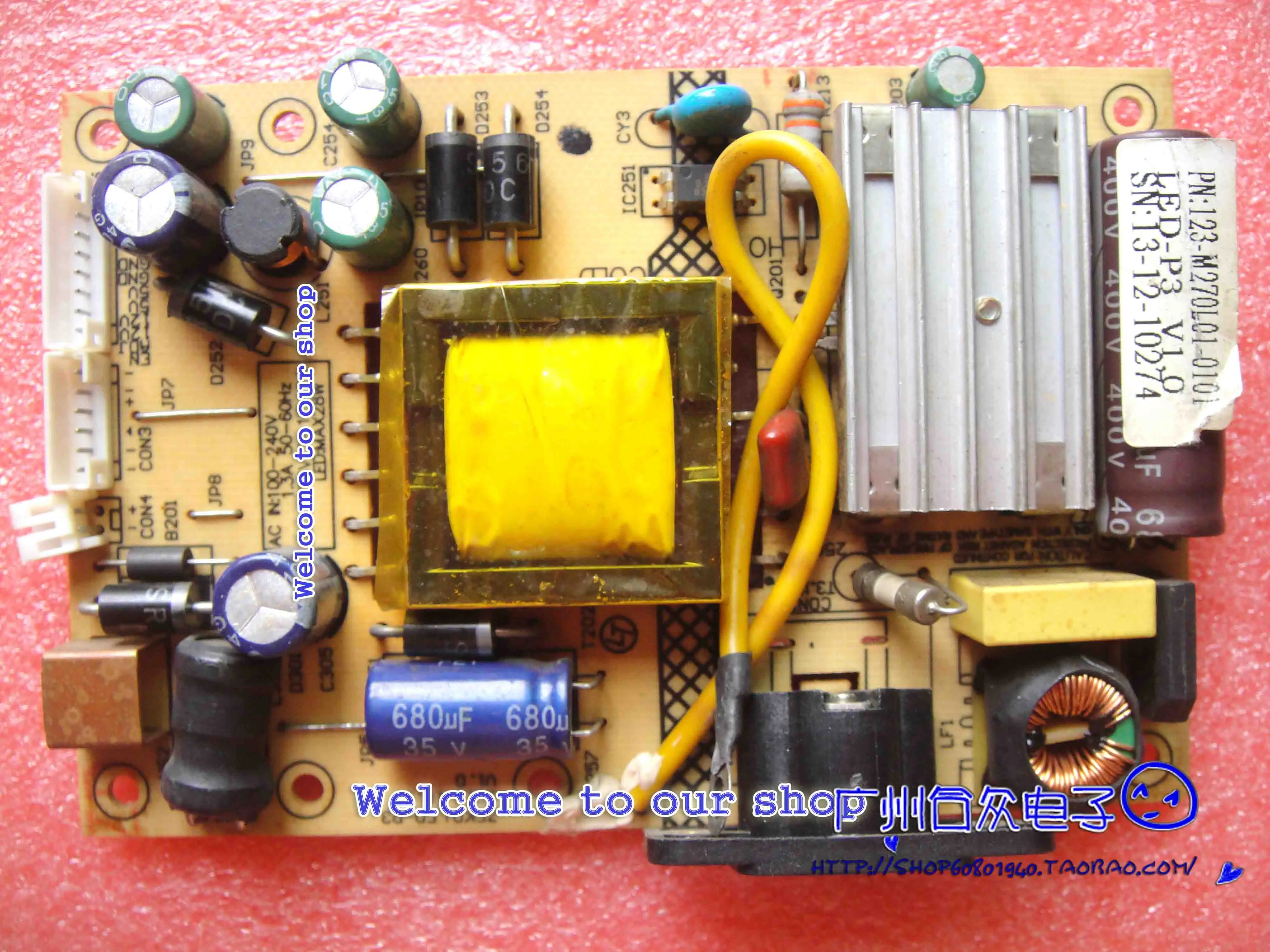 

LZ2832B Power Supply Board LED-P3 High Voltage Board 123-M270L01-0101