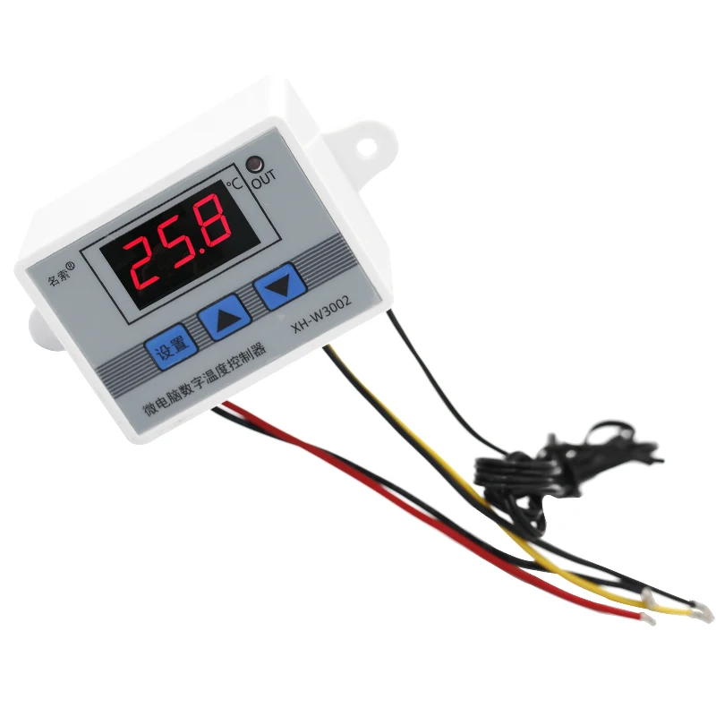 10pcs/lot W3002 10A Digital LED Temperature Controller heat cool temp Thermostat Control Switch Probe 220V 12V 24V 39%off
10pcs/lot W3002 10A Digital LED Temperature Controller heat cool temp Thermostat Control Switch Probe 220V 12V 24V 39%off