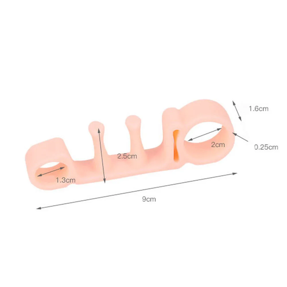 1pair Unisex Professional Fingers Foots Separators 5 Colors Silicone Toes Bunion Corrector Toe Protector Straightener Separator
1pair Unisex Professional Fingers Foots Separators 5 Colors Silicone Toes Bunion Corrector Toe Protector Straightener Separator