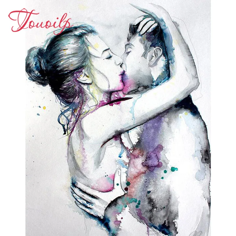 Touoilp Diamond painting full square/round drill Embroidery"Couple kissing"cross stitch mosaic rhinestones painting,decoration
Touoilp Diamond painting full square/round drill Embroidery"Couple kissing"cross stitch mosaic rhinestones painting,decoration