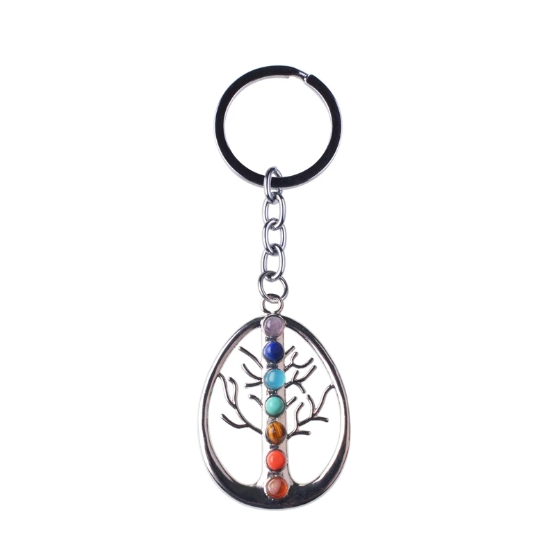 Charms 7 Chakra Beads Pendant Reiki Yoga Flowers Keyring chain Women Bag Charm Chains Tree of Life chain Lol jewelry
Charms 7 Chakra Beads Pendant Reiki Yoga Flowers Keyring chain Women Bag Charm Chains Tree of Life chain Lol jewelry
