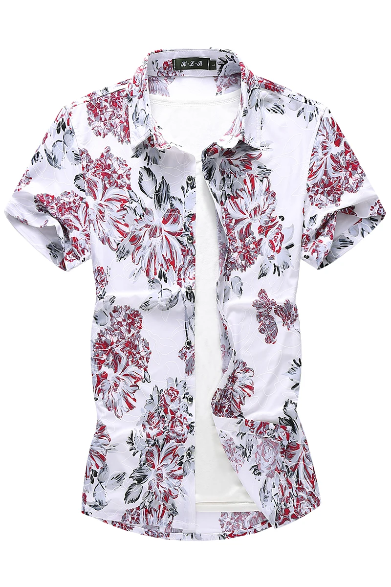 M-7XL mens shirts casual slim fit floral shirt men Elastic mercerized cotton short sleeve mens casual shirts
M-7XL mens shirts casual slim fit floral shirt men Elastic mercerized cotton short sleeve mens casual shirts