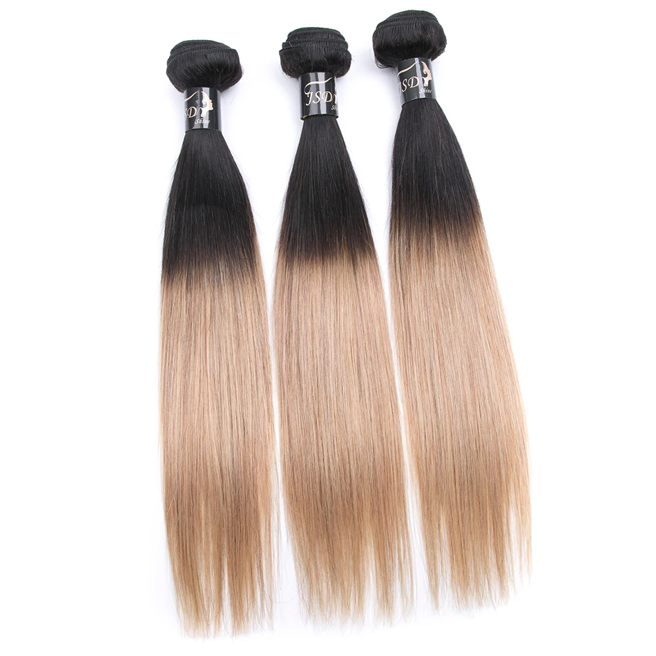 JSDshine Hotselling Brazilian Human Hair Weave Non Remy 1B/27 Color Straight Hair 3Pcs Human Hair Extensions Free Shipping
JSDshine Hotselling Brazilian Human Hair Weave Non Remy 1B/27 Color Straight Hair 3Pcs Human Hair Extensions Free Shipping