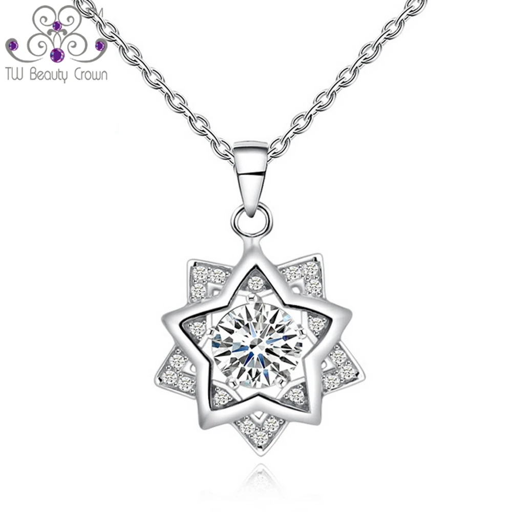 Genuine 925 Sterling Silver Cute Little Star White Cubic Zirconia Necklaces & Pendants For Women Girls Fashion Party Jewelry
Genuine 925 Sterling Silver Cute Little Star White Cubic Zirconia Necklaces & Pendants For Women Girls Fashion Party Jewelry